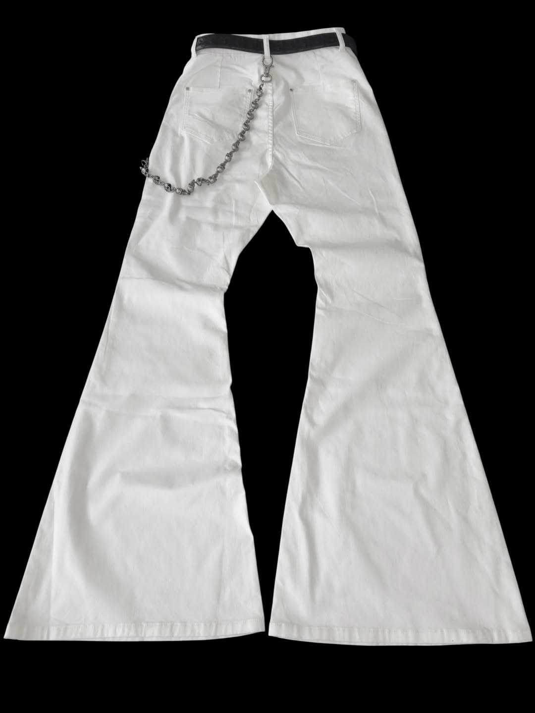 WHYTE Bootcut — back, showing chain detail and rear pockets