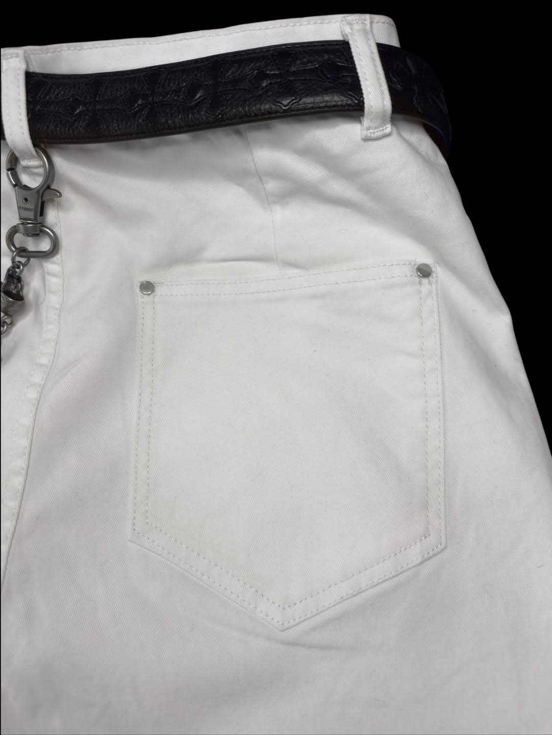 WHYTE Bootcut — back pocket and belt loop detail